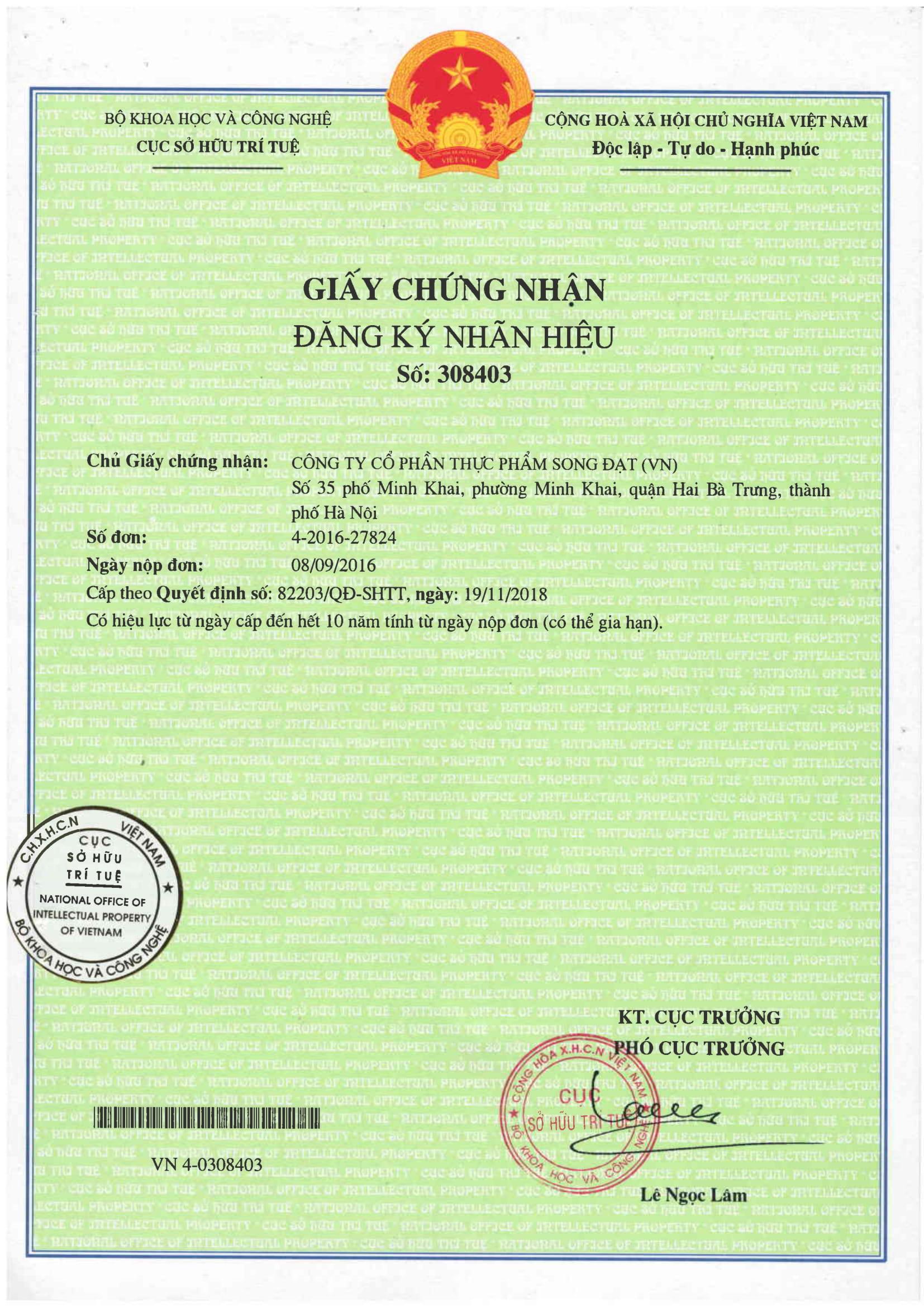 Chứng nhận