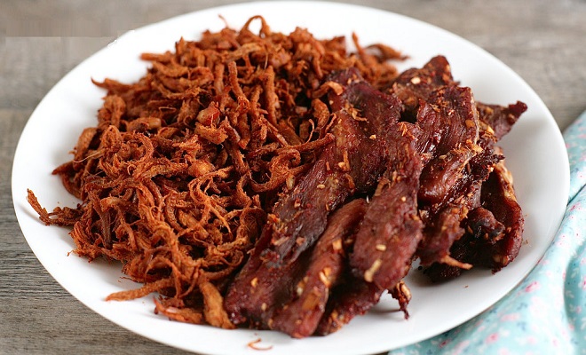 Thịt lợn giả bò
