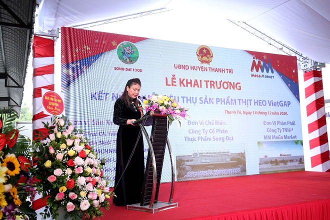 MM Mega Market khai trương trạm trung chuyển thịt heo đầu tiên tại miền Bắc